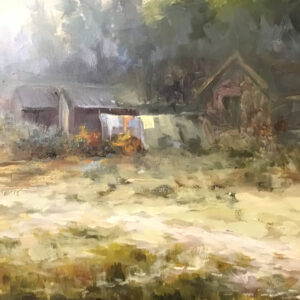 "Beautiful cottage" is an image I saw years ago in a recreational camp.