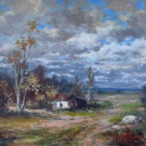 "Beautiful View " is about a view of nature on a cloudy and spring day,